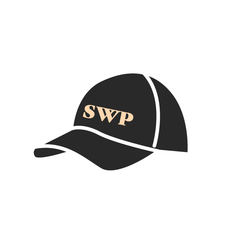 hat with SWP logo